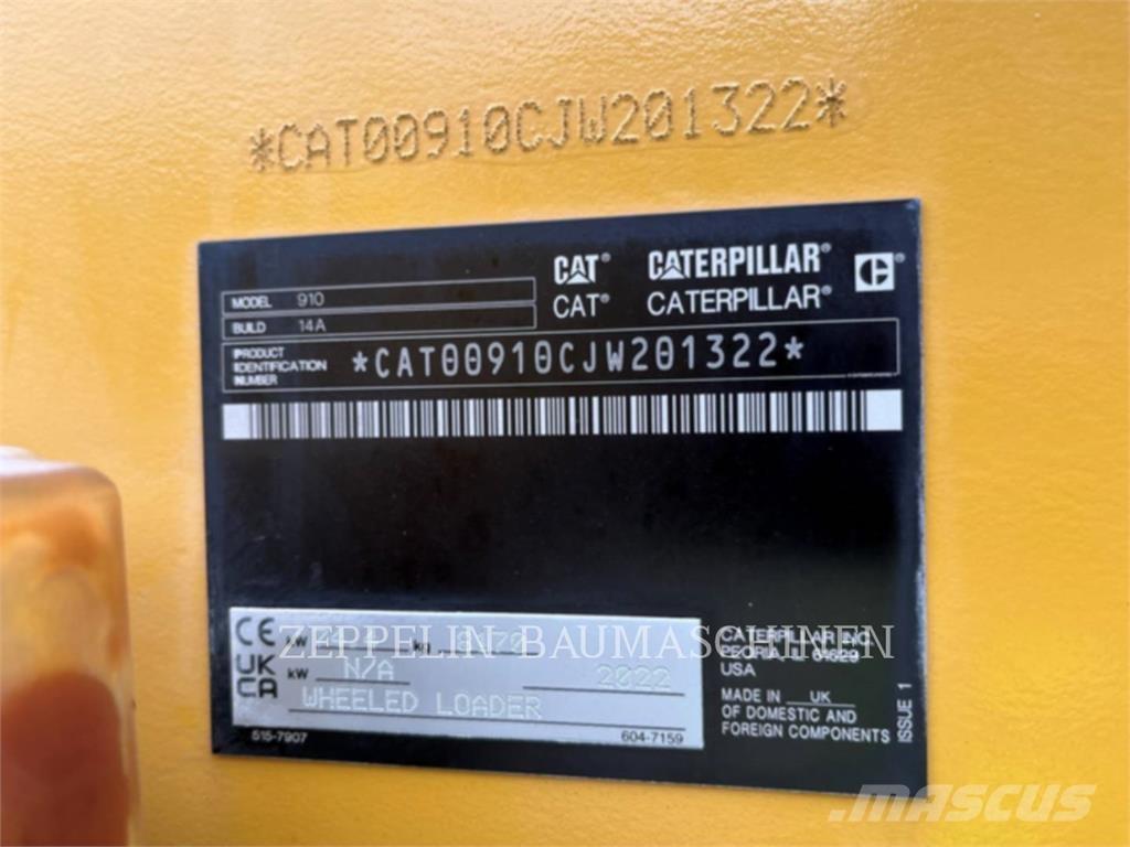 CAT 910-14A Chargeuse sur pneus
