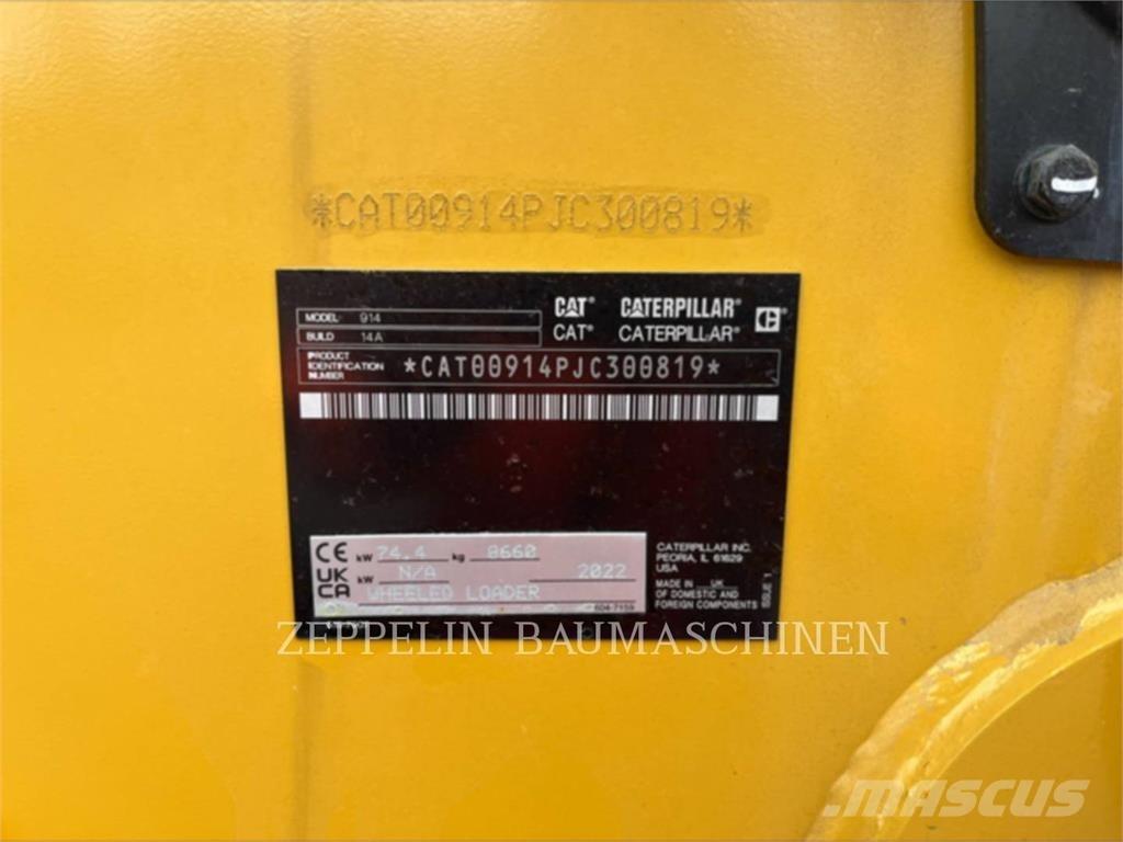 CAT 914-14A Chargeuse sur pneus