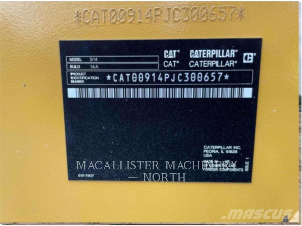 CAT 91414 Chargeuse sur pneus