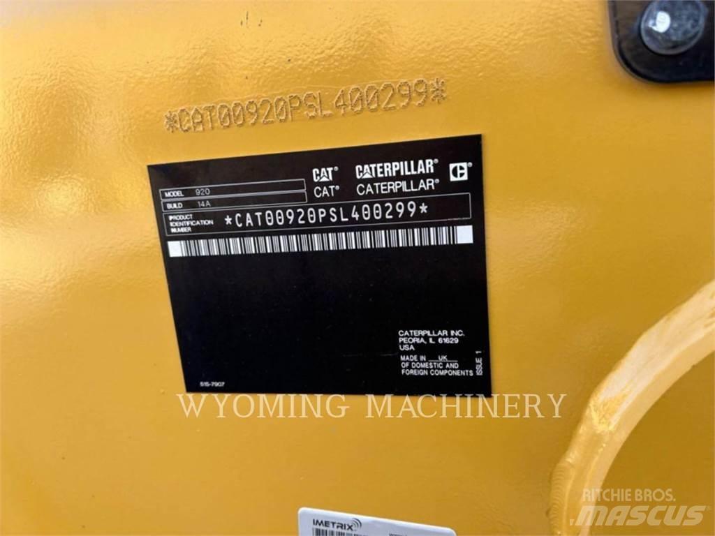 CAT 920 Chargeuse sur pneus