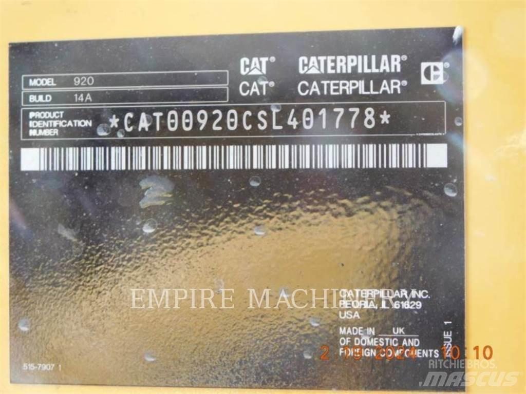CAT 920-14 FC Chargeuse sur pneus