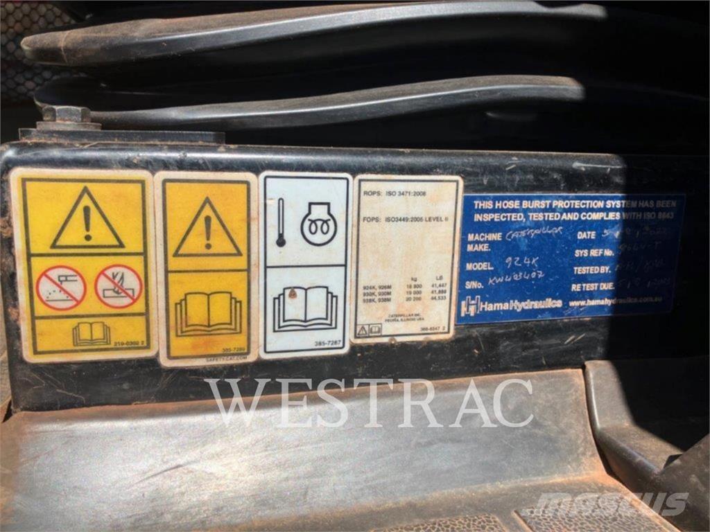 CAT 924K Chargeuse sur pneus