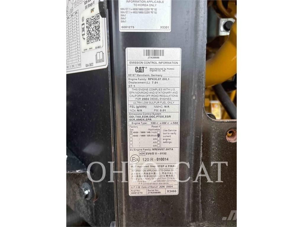 CAT 92614 Chargeuse sur pneus