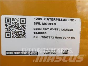 CAT 926M Chargeuse sur pneus