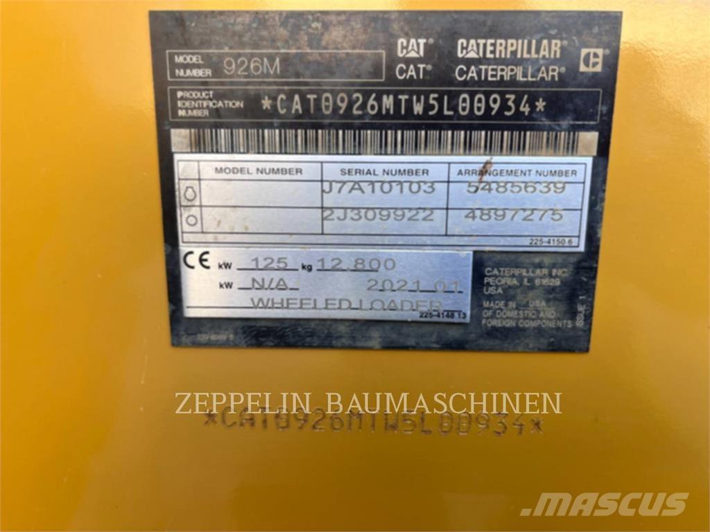 CAT 926M Chargeuse sur pneus