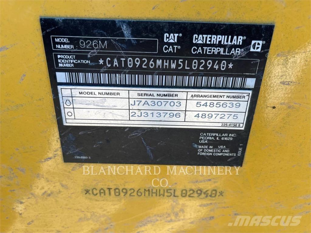 CAT 926M Chargeuse sur pneus
