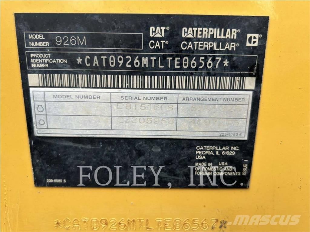 CAT 926M Chargeuse sur pneus