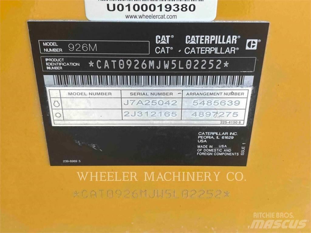 CAT 926M HL QC Chargeuse sur pneus