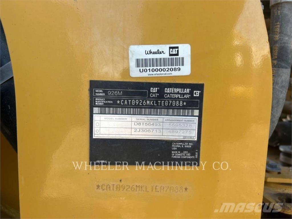 CAT 926M QC Chargeuse sur pneus