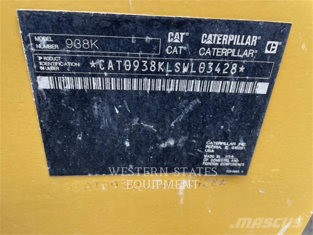 CAT 938K Chargeuse sur pneus