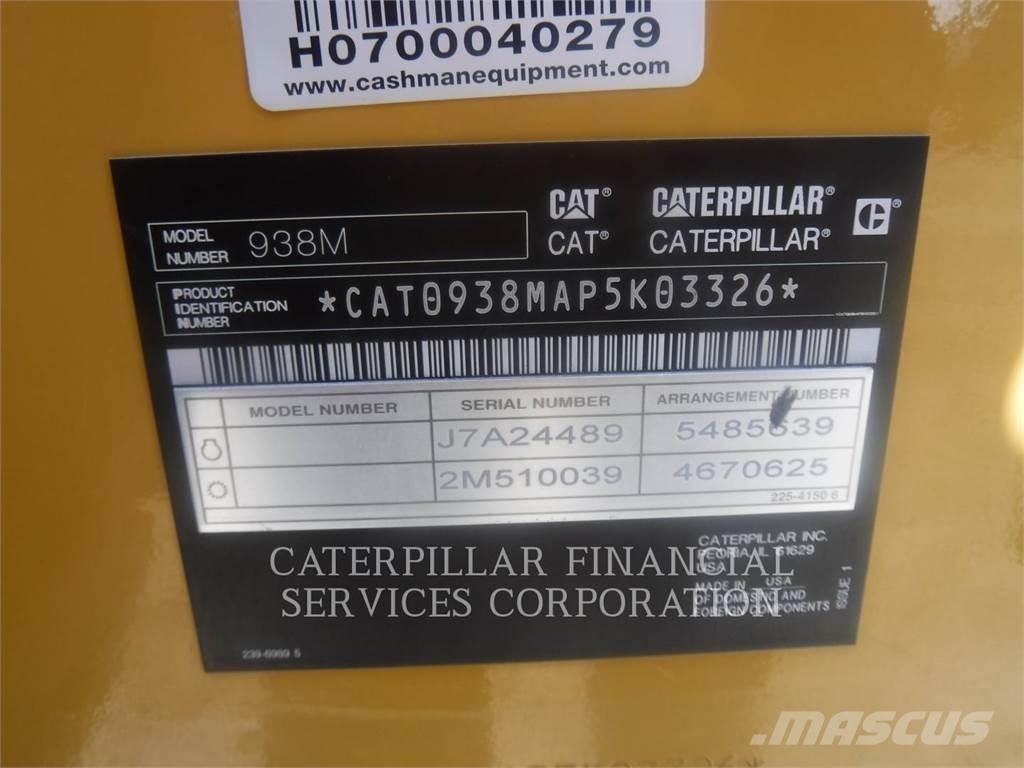 CAT 938M Chargeuse sur pneus