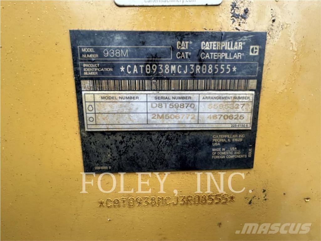 CAT 938M Chargeuse sur pneus