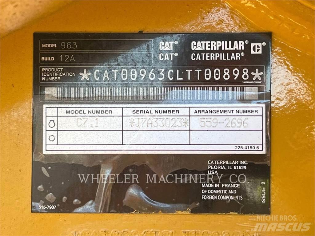 CAT 963 Chargeuse sur chenilles