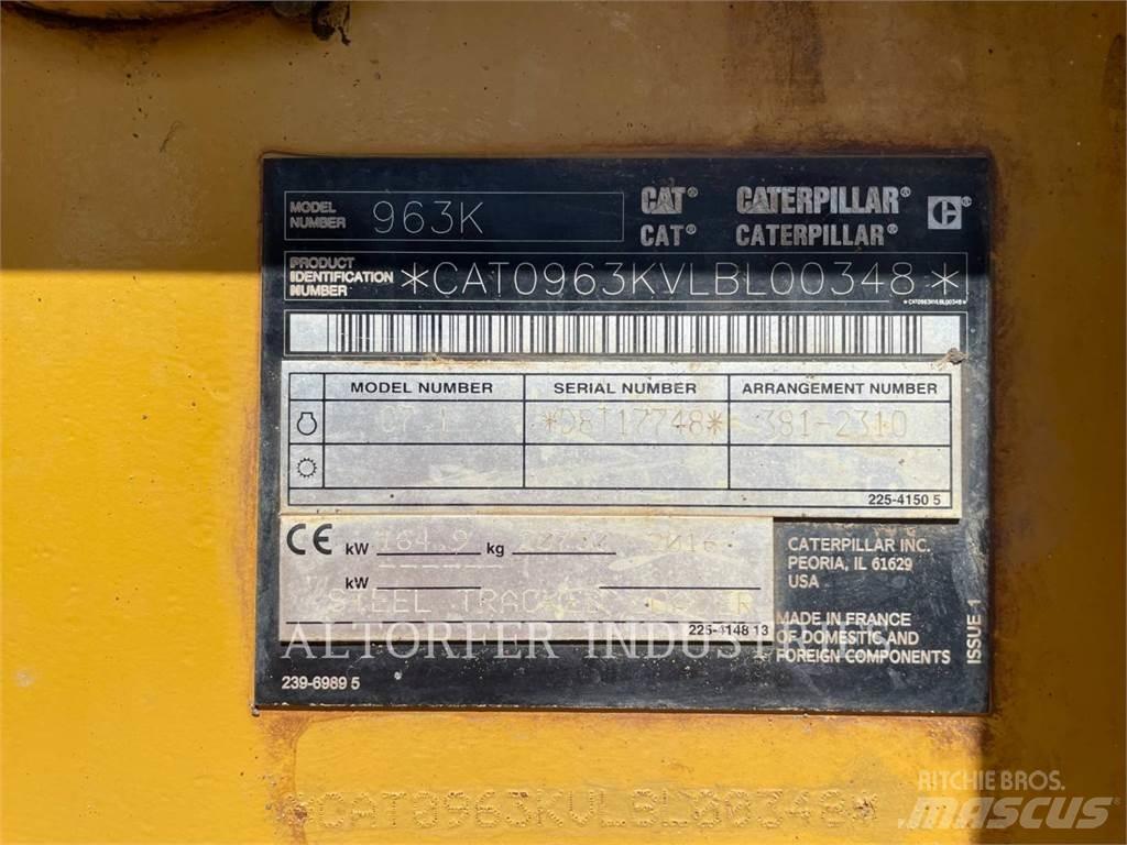 CAT 963K Chargeuse sur chenilles