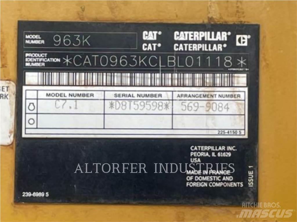 CAT 963K Chargeuse sur chenilles