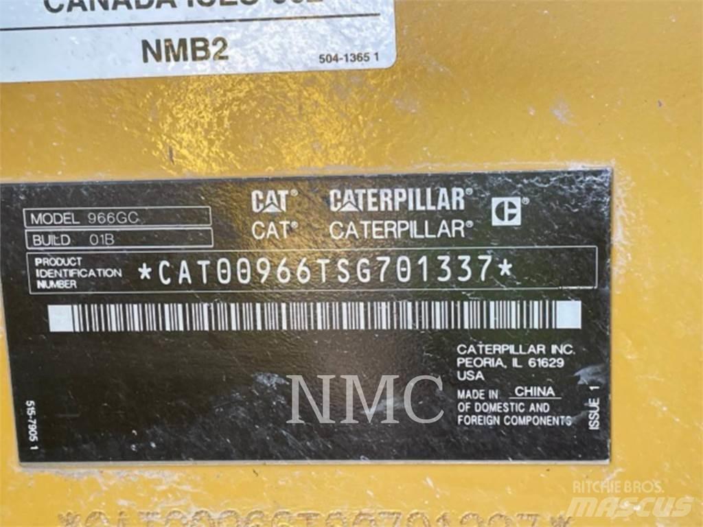 CAT 966 Chargeuse sur pneus