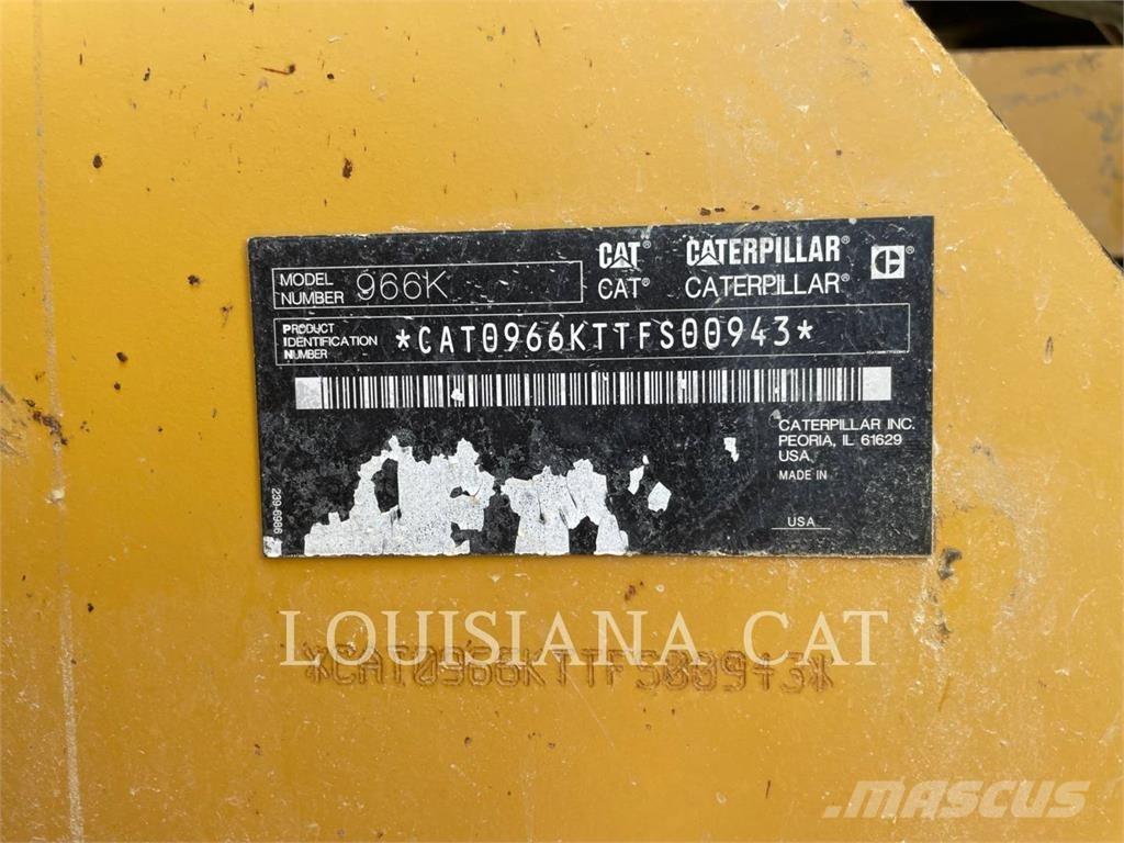 CAT 966 Chargeuse sur pneus