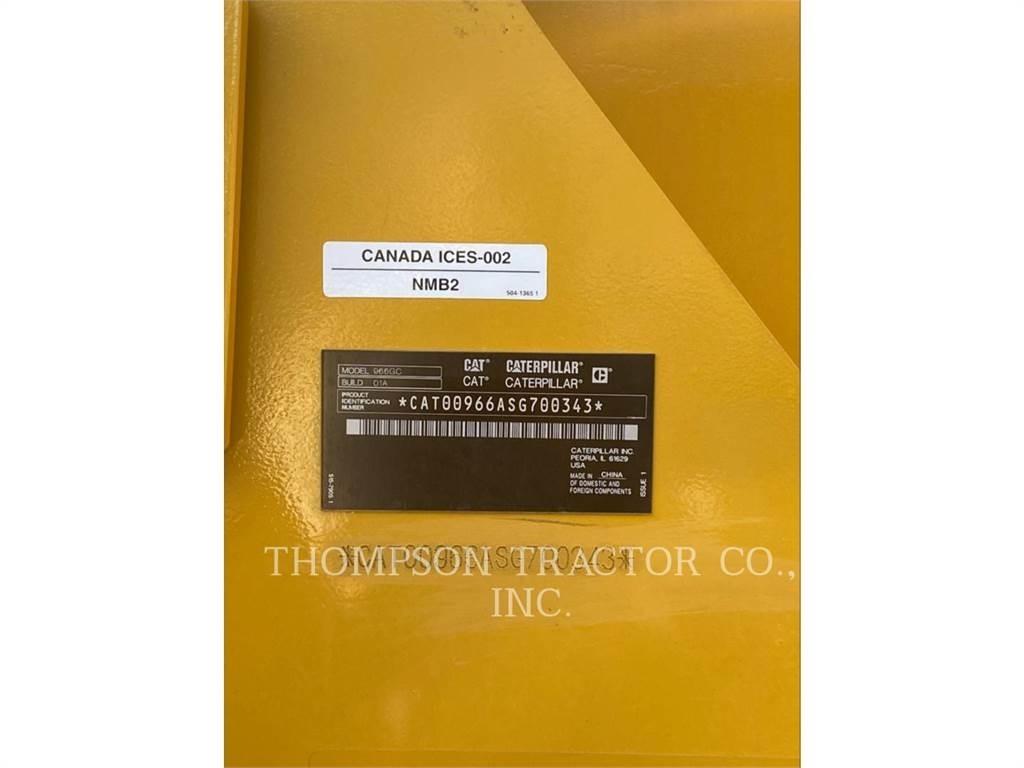 CAT 966GC Chargeuse sur pneus