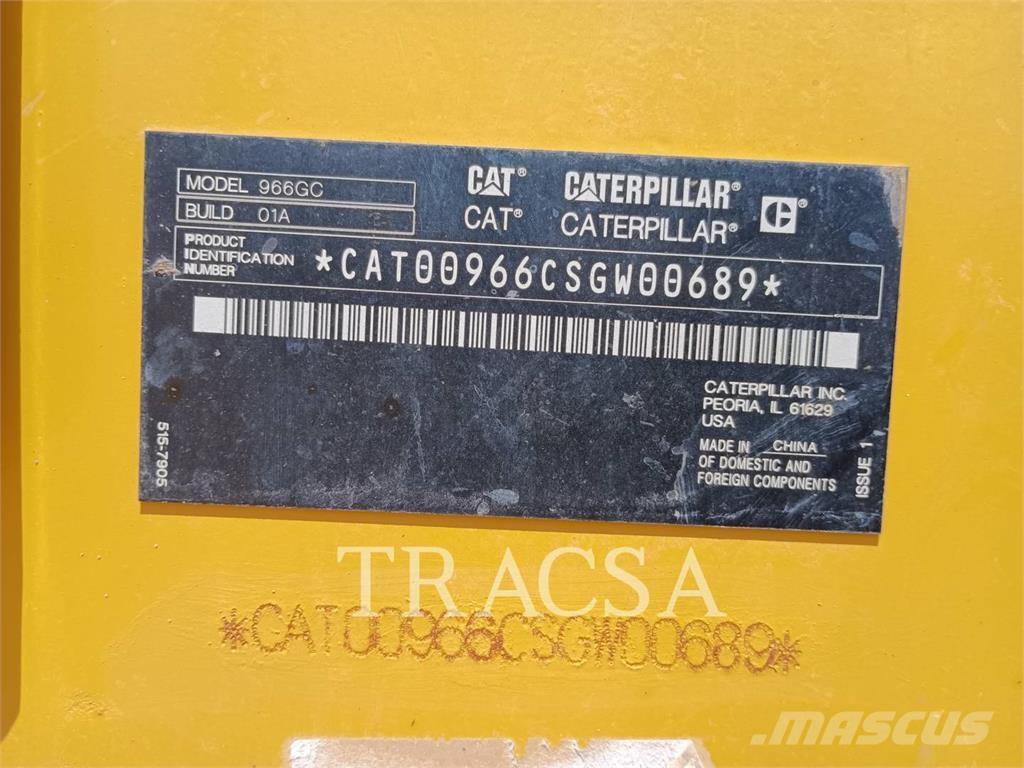CAT 966GC Chargeuse sur pneus