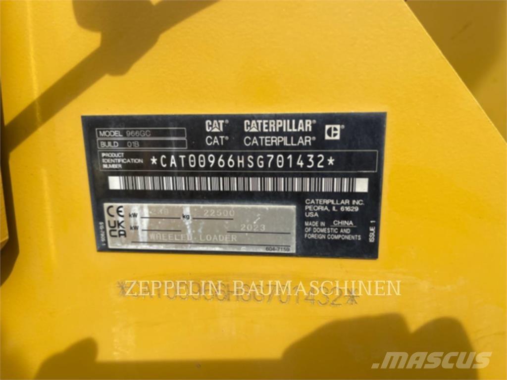CAT 966GC Chargeuse sur pneus