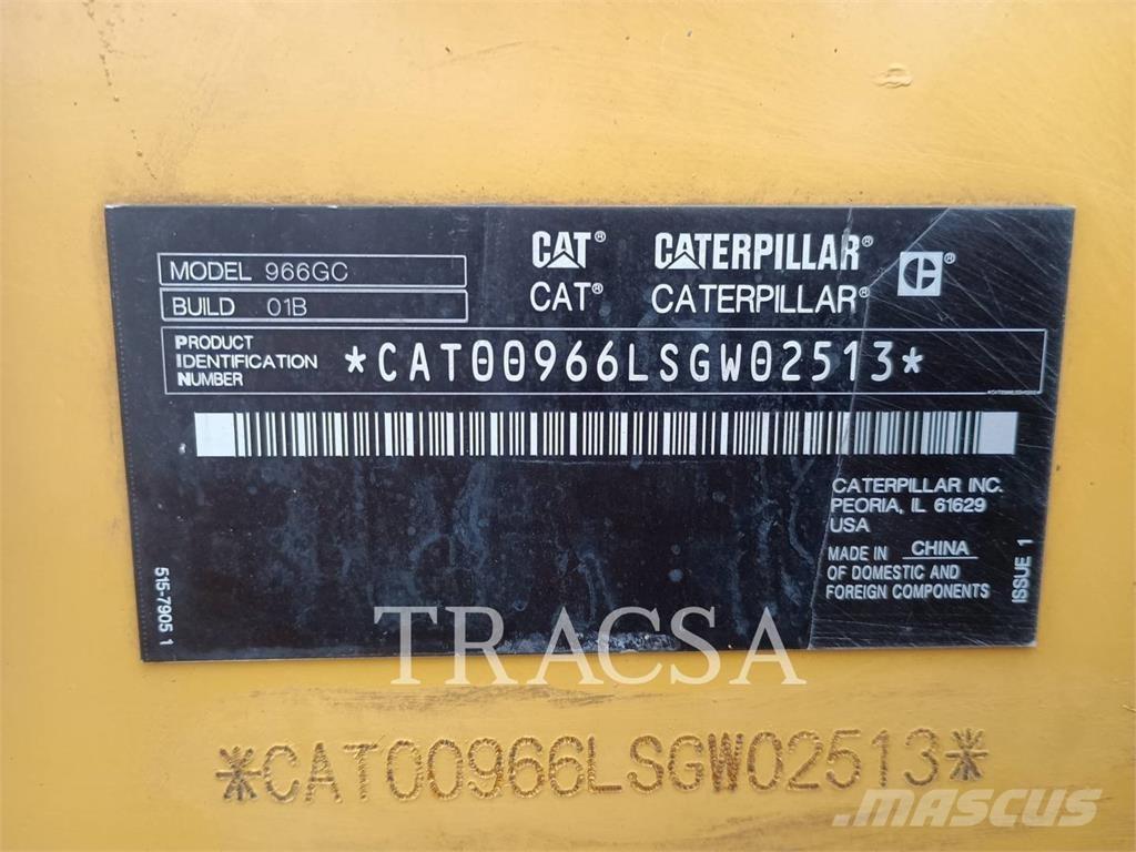 CAT 966GC Chargeuse sur pneus