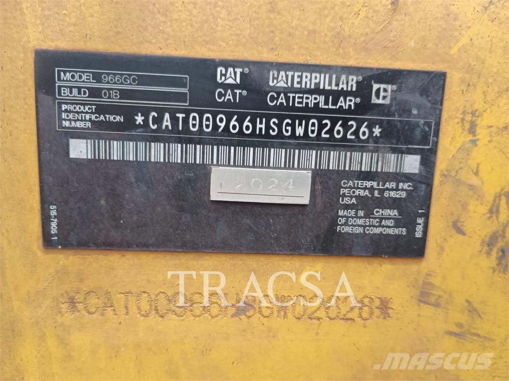 CAT 966GC Chargeuse sur pneus