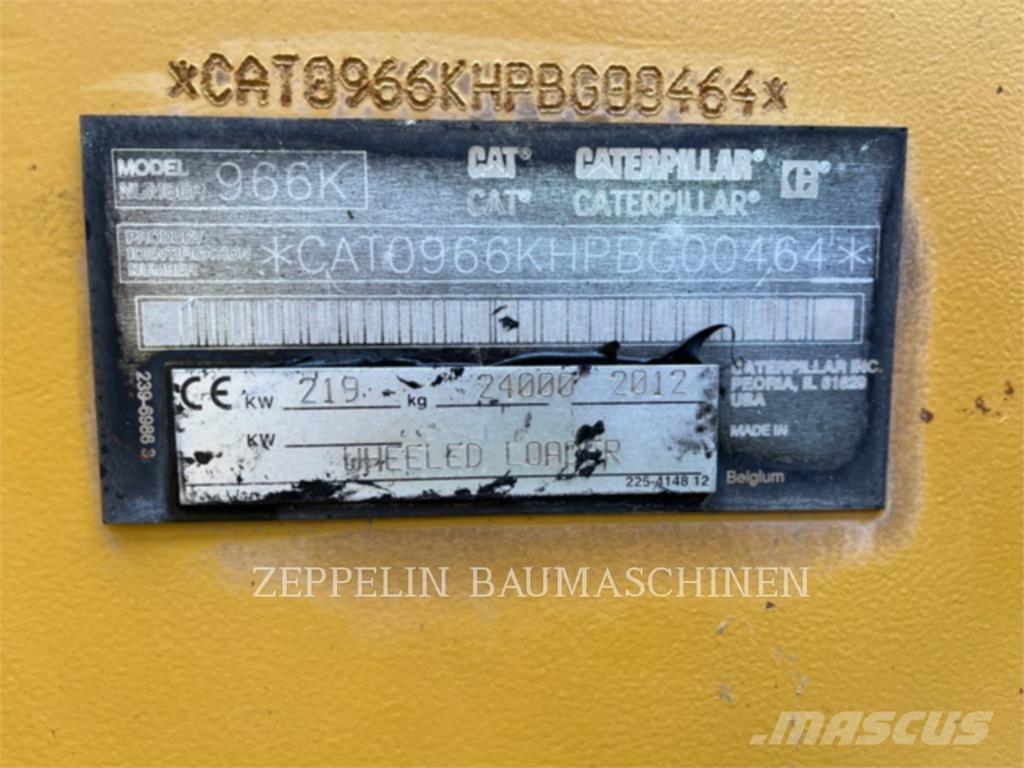 CAT 966K Chargeuse sur pneus