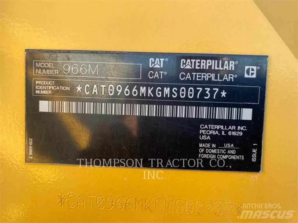 CAT 966M Chargeuse sur pneus