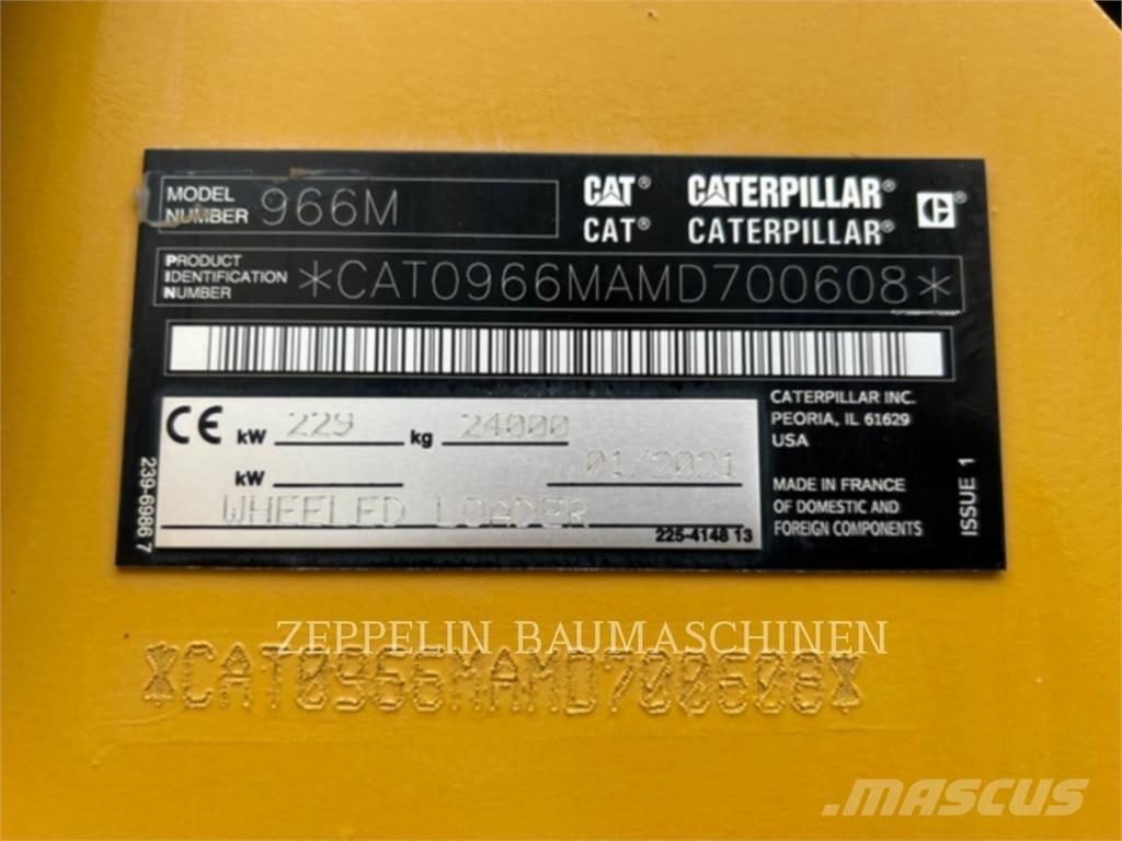 CAT 966M Chargeuse sur pneus