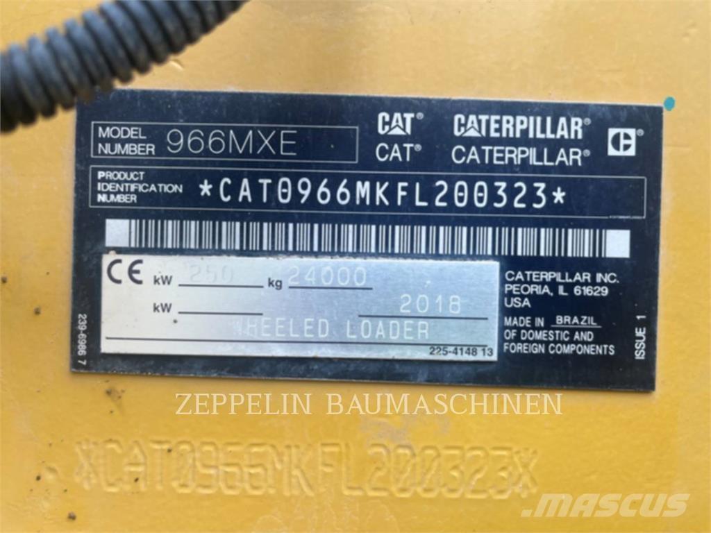CAT 966MXE Chargeuse sur pneus