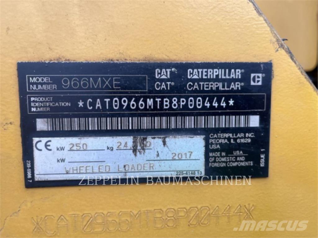 CAT 966MXE Chargeuse sur pneus