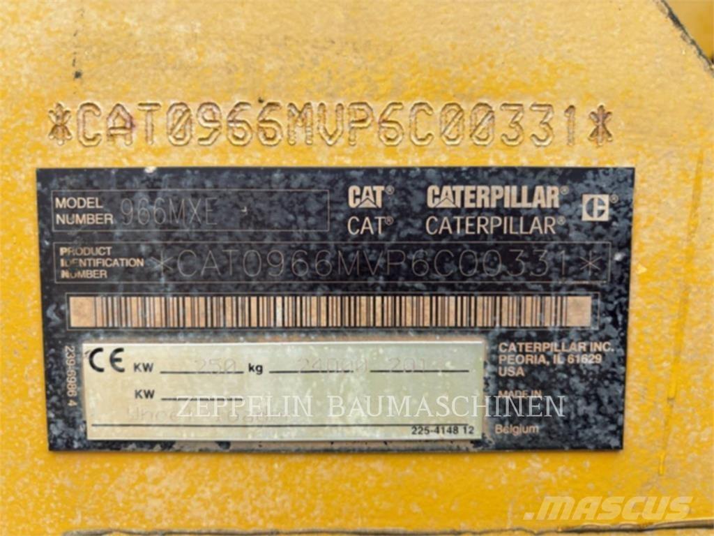 CAT 966MXE Chargeuse sur pneus