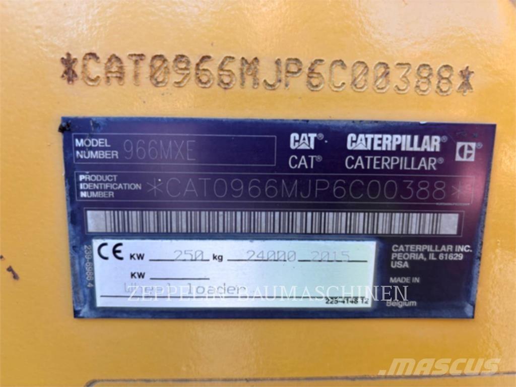 CAT 966MXE Chargeuse sur pneus