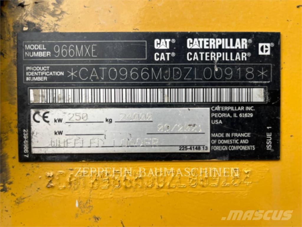 CAT 966MXE Chargeuse sur pneus
