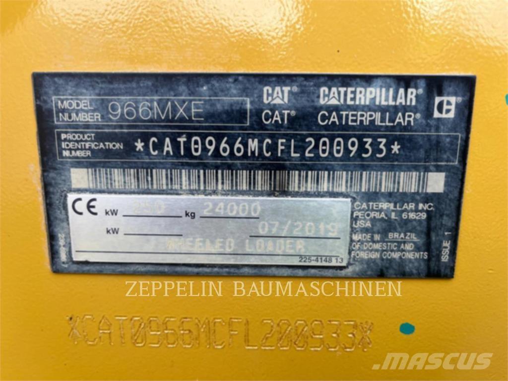 CAT 966MXE Chargeuse sur pneus