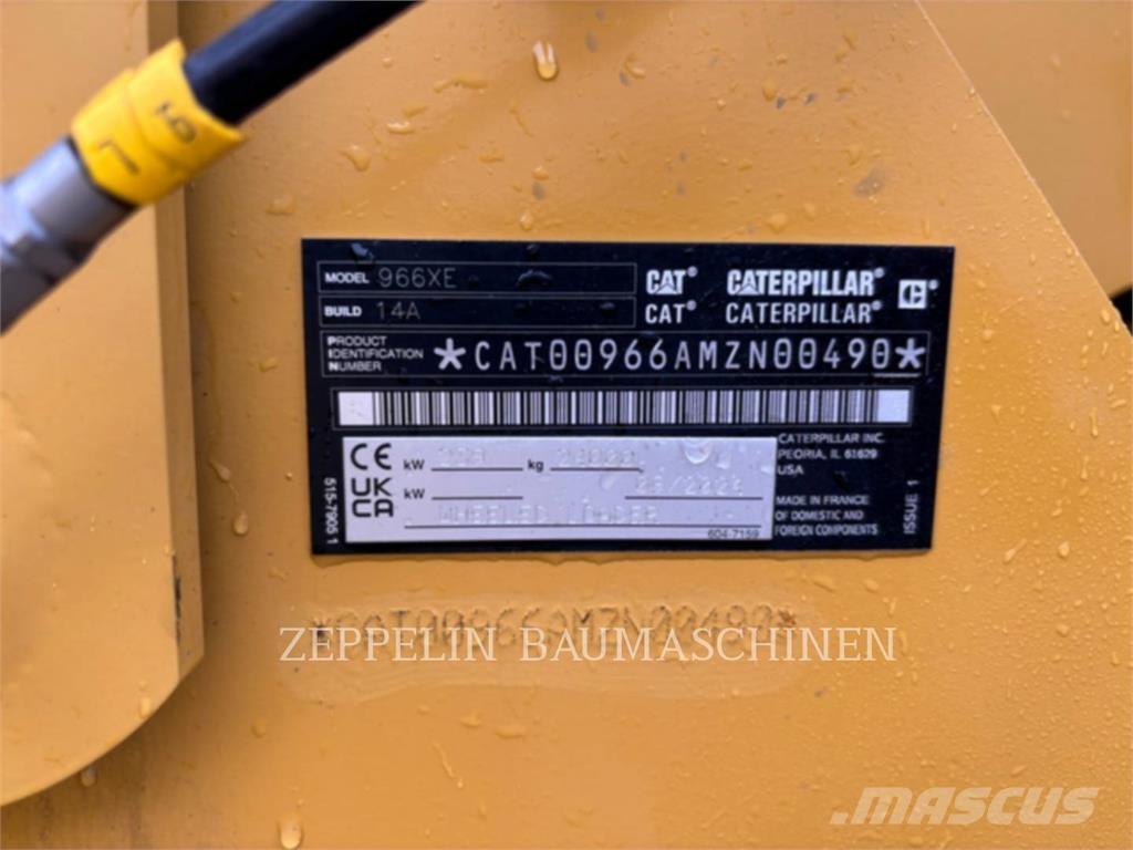 CAT 966XE Chargeuse sur pneus