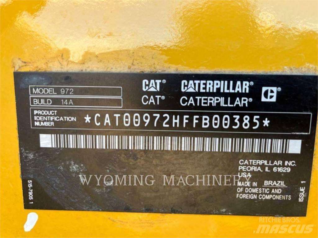 CAT 972 Chargeuse sur pneus