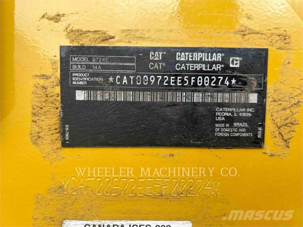 CAT 972 XE QC Chargeuse sur pneus