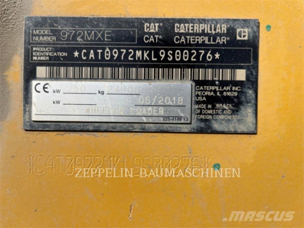 CAT 972MXE Chargeuse sur pneus