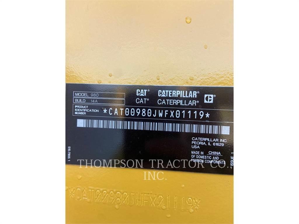 CAT 980 Chargeuse sur pneus