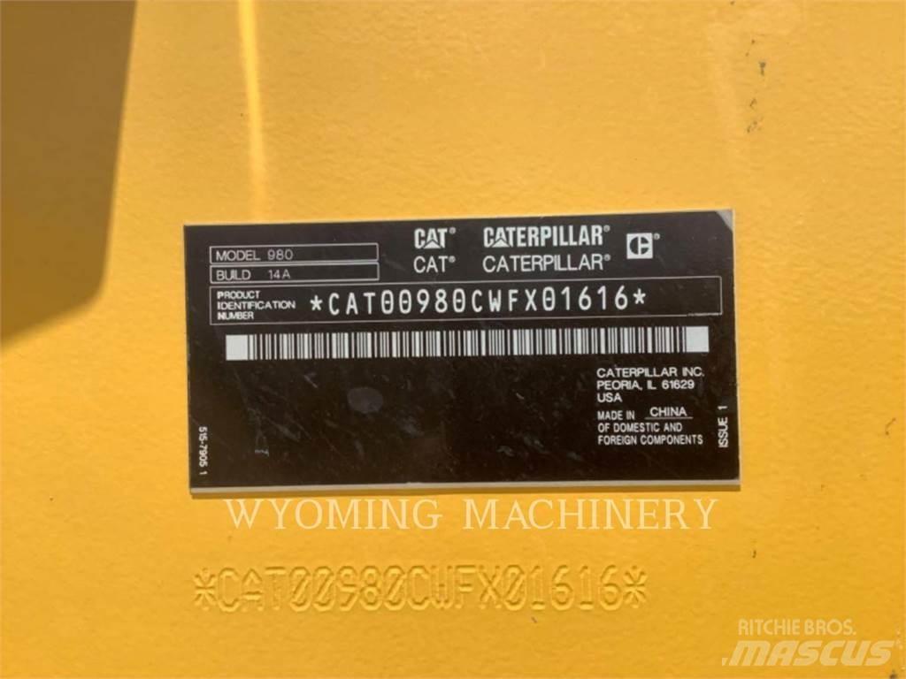 CAT 980 Chargeuse sur pneus