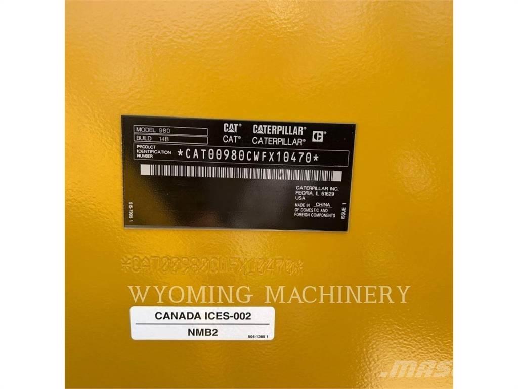 CAT 980 Chargeuse sur pneus