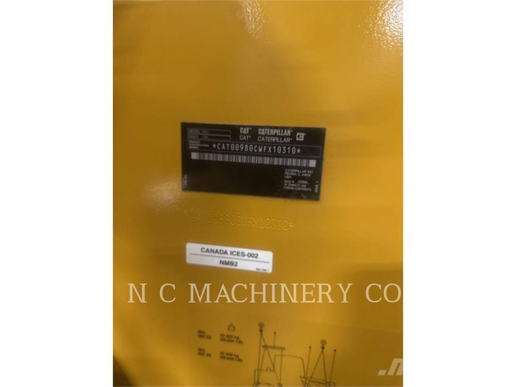 CAT 980 Chargeuse sur pneus