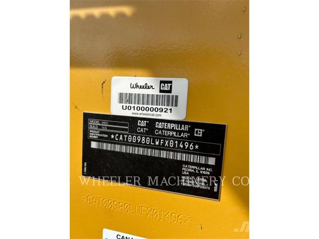 CAT 980 Chargeuse sur pneus