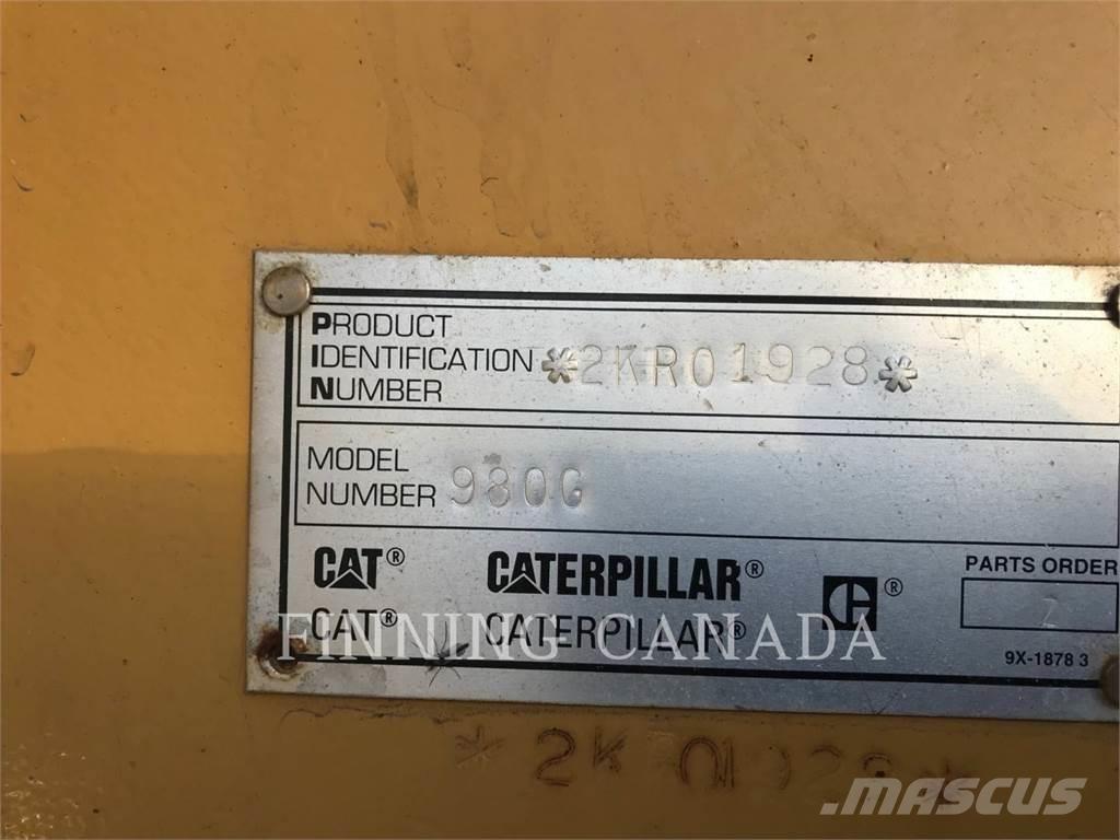 CAT 980G Chargeuse sur pneus