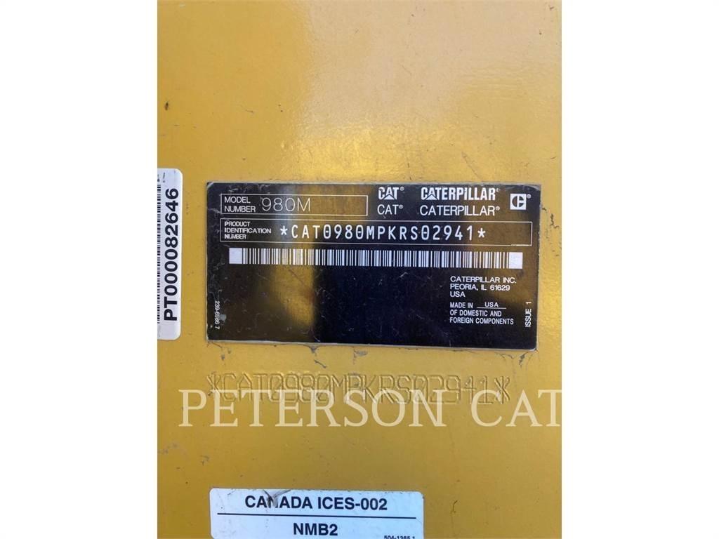 CAT 980M Chargeuse sur pneus
