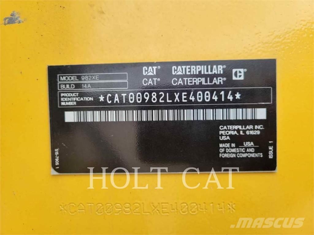 CAT 982 XE Chargeuse sur pneus