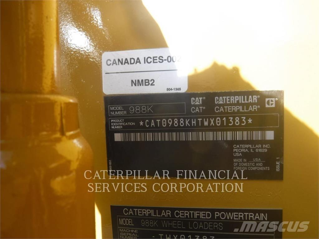 CAT 988K Chargeuse sur pneus