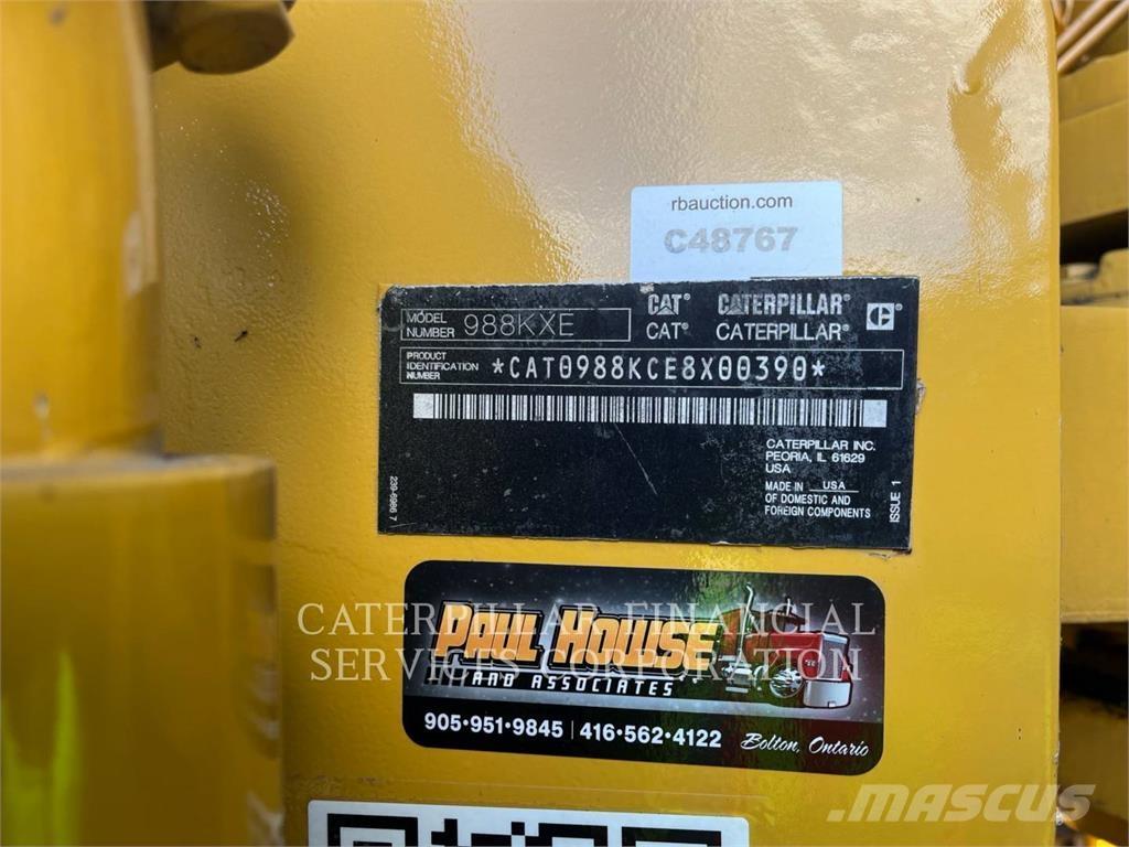 CAT 988KXE Chargeuse sur pneus