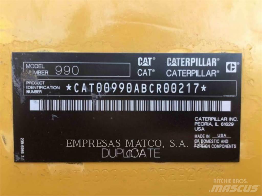 CAT 990 Chargeuse sur pneus